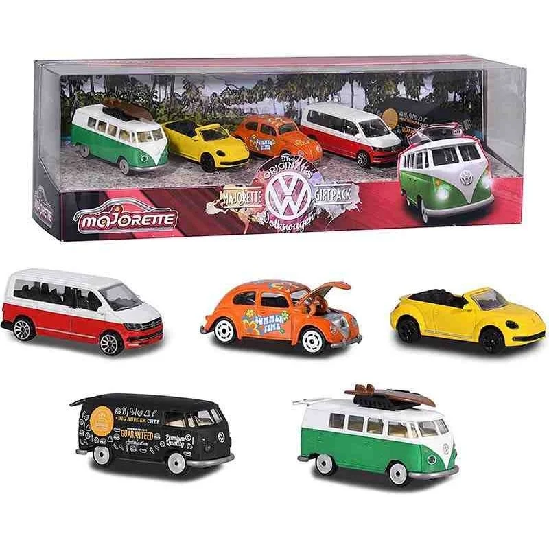 Majorette Set de Coches Volkswagen