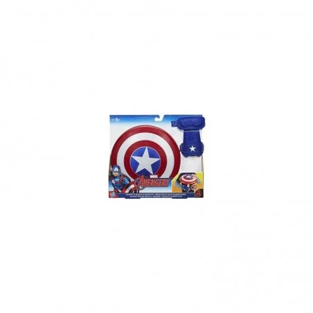 Escudo de Capitán América de Marvel para niños, Escudo de plástico del  equipo americano, juguete de