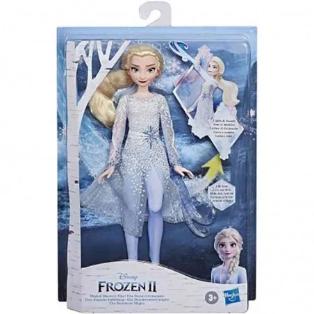 Muñeca Frozen II Elsa Descubrimiento Mágico