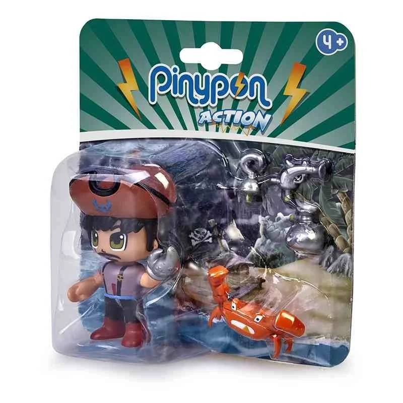 Pinypon Action Pirata y Mascota