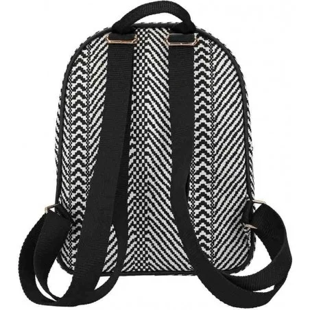 Top Model Mochila Black & White