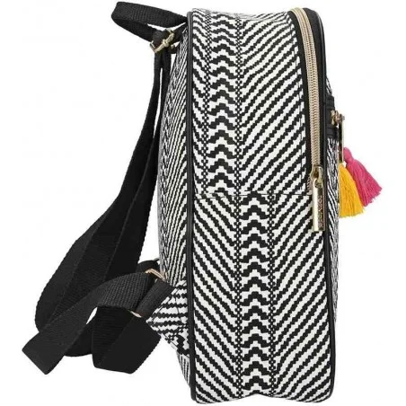 Top Model Mochila Black & White