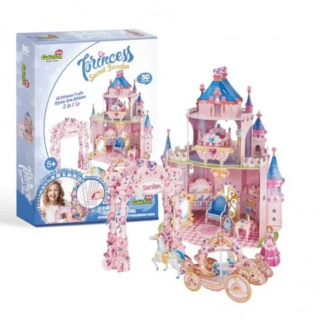 Puzzle 3D Jardín Secreto de Princesas
