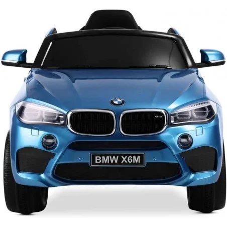 BMW X6M Azul Eléctrico 12V para Niños