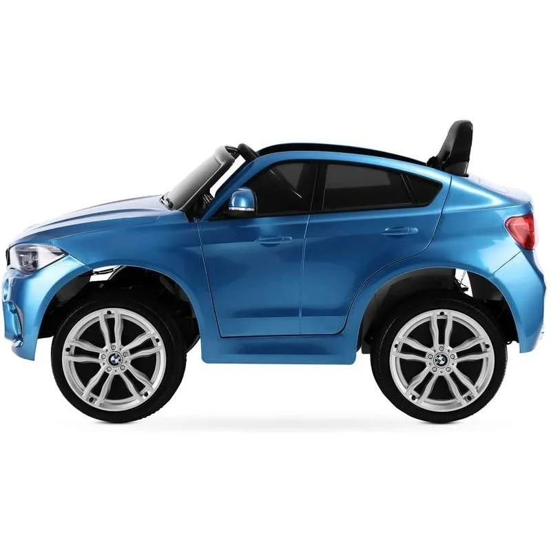 BMW X6M Azul Eléctrico 12V para Niños