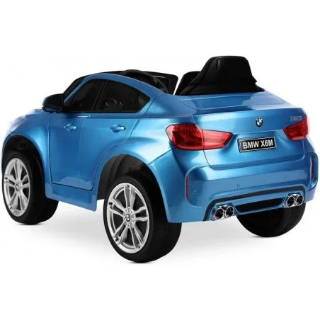 BMW X6M Azul Eléctrico 12V para Niños