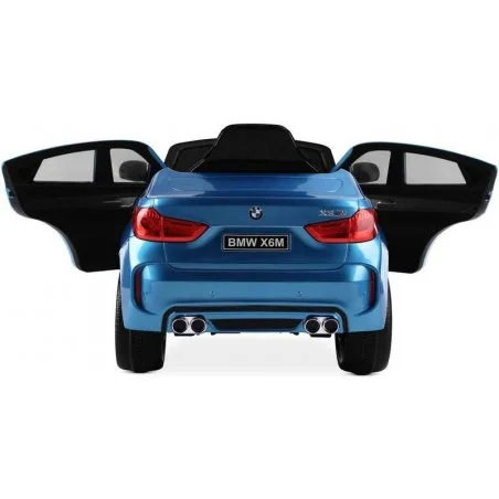 BMW X6M Azul Eléctrico 12V para Niños