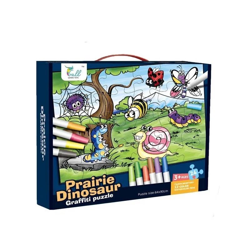 Puzzle Graffiti Insectos