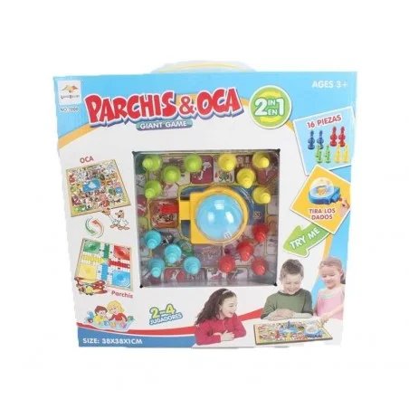 Juego de Parchís y Oca 2 en 1 Juego de Parchís y Oca 2 en 1