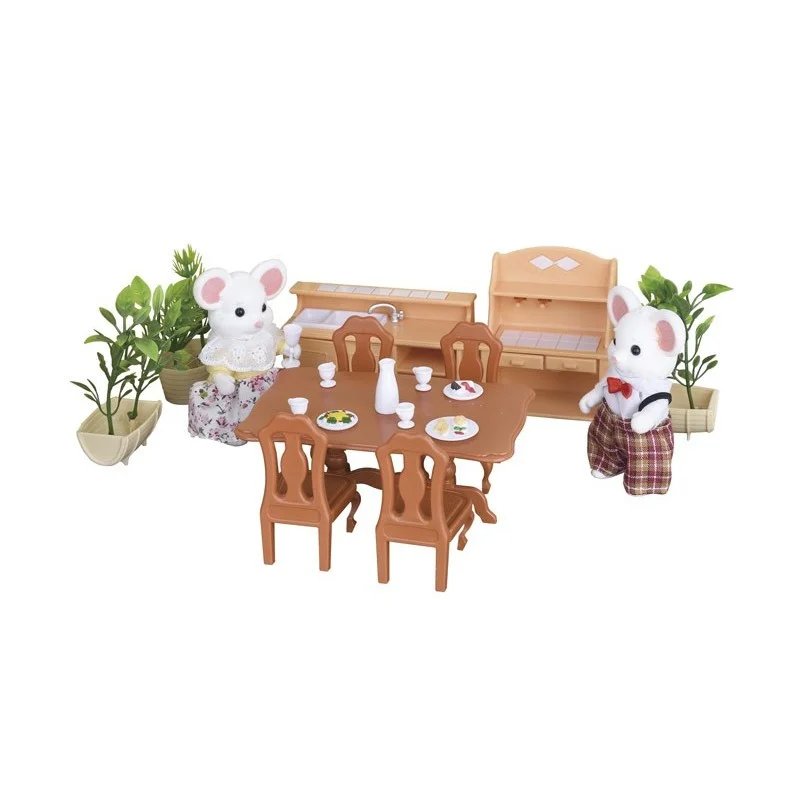 Salón para Mini Figuras con Ratones