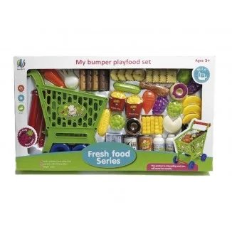 Carro de Compra con Comida Infantil