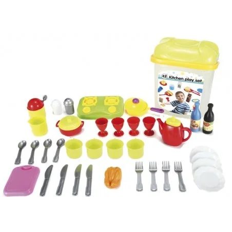 Set de Cubo y Cubiertos Infantil