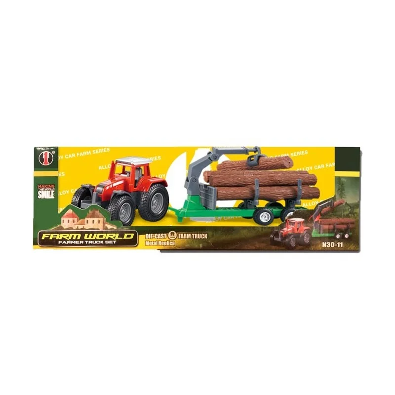 Tractor con Remolque Forestal Infantil