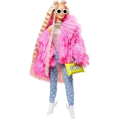 Barbie Extra Abrigo Rosa