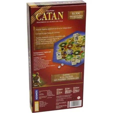 Catan Ampliación 5-6 jugadores Catalán