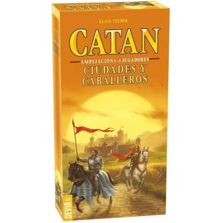 Catan Ampliación 56 jugadores Ciudades y Caballeros