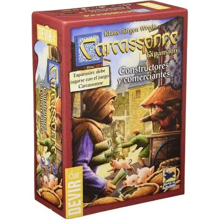 Carcassonne: Constructores y Comerciantes