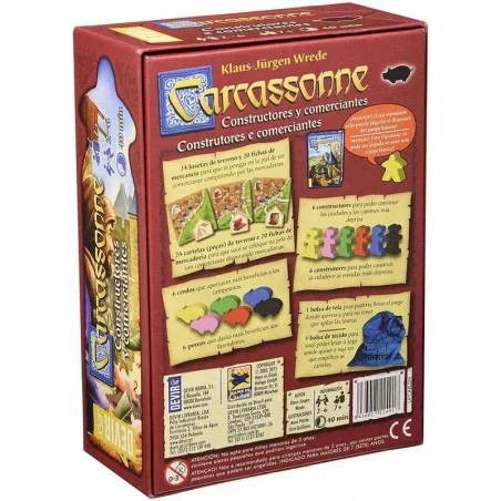 Carcassonne: Constructores y Comerciantes