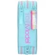 TOPModel Estuche con 3 compartimentos