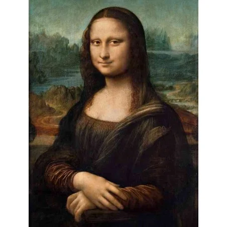 Puzzle Museos Leonardo: Mona Lisa