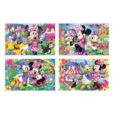 Puzzles pack Minie 4 en 1