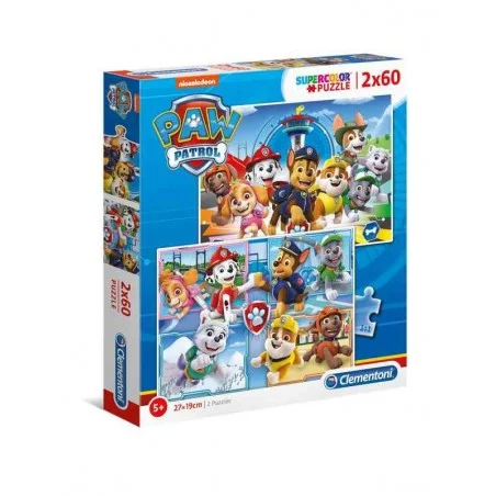 Puzzle 2 en 1 de La Patrulla Canina