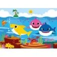 Puzzle 2 en 1 Baby Shark Supercolor