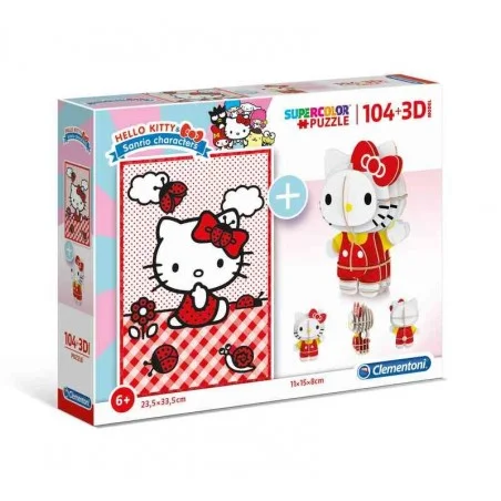 Puzzle 2 en 1 Hello Kitty