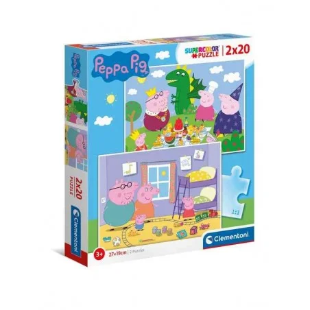 Puzzle 2 en 1 Peppa Pig