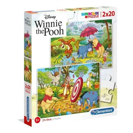 Puzzle 2 en 1 Winnie the Pooh Disney