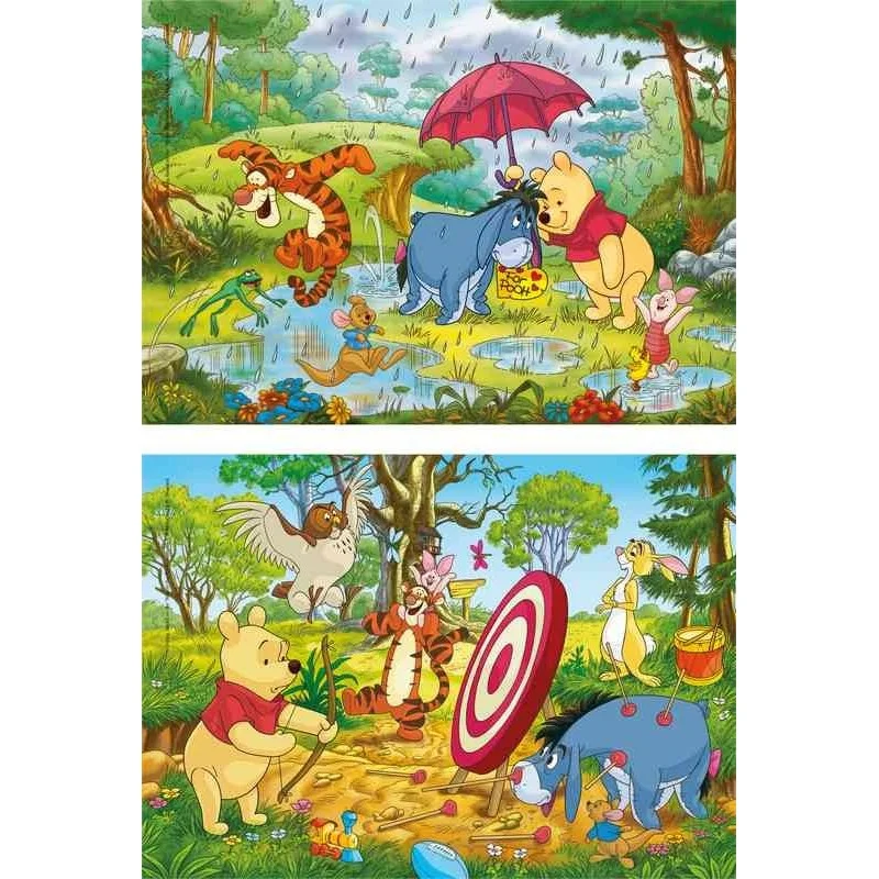 Puzzle  2 en 1 Winnie the Pooh Disney