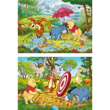 Puzzle 2 en 1 Winnie the Pooh Disney