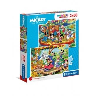 Puzzle 2 en 1 de Mickey y sus Amigos