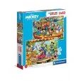 Puzzle 2 en 1 de Mickey y sus Amigos