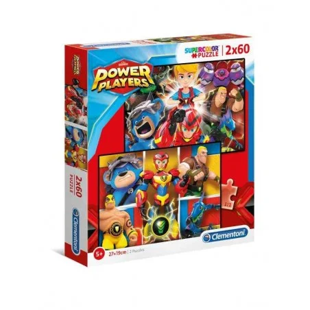 Puzzle 2 en 1 Power Players