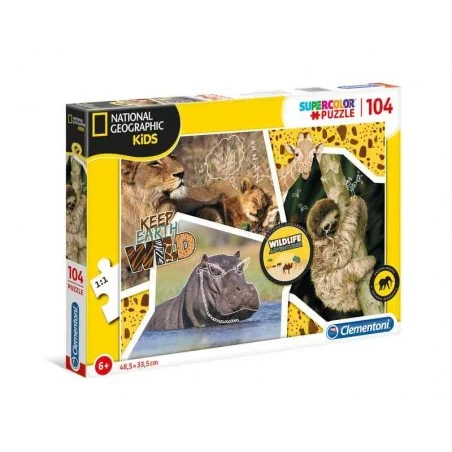 Puzzle Wildlife Adventure National Geographic Kids