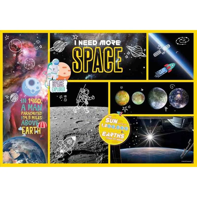 Puzzle I need more Space National Geographic Kids