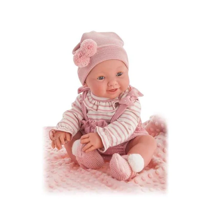 Muñecas Antonio Juan Recién Nacida Mia Pipi Manta