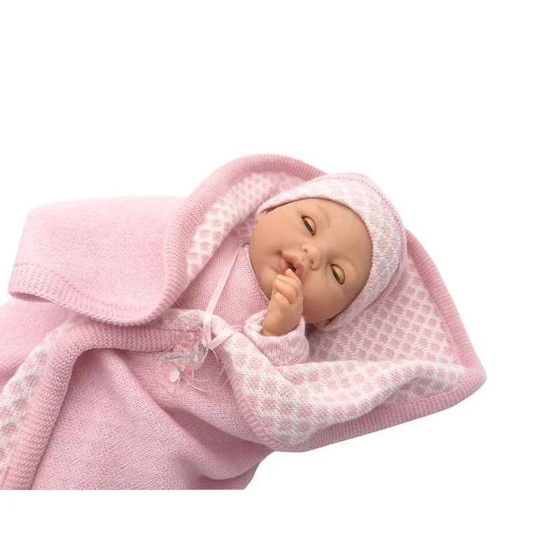 Muñecas Antonio Juan Bimba Toquilla Rosa