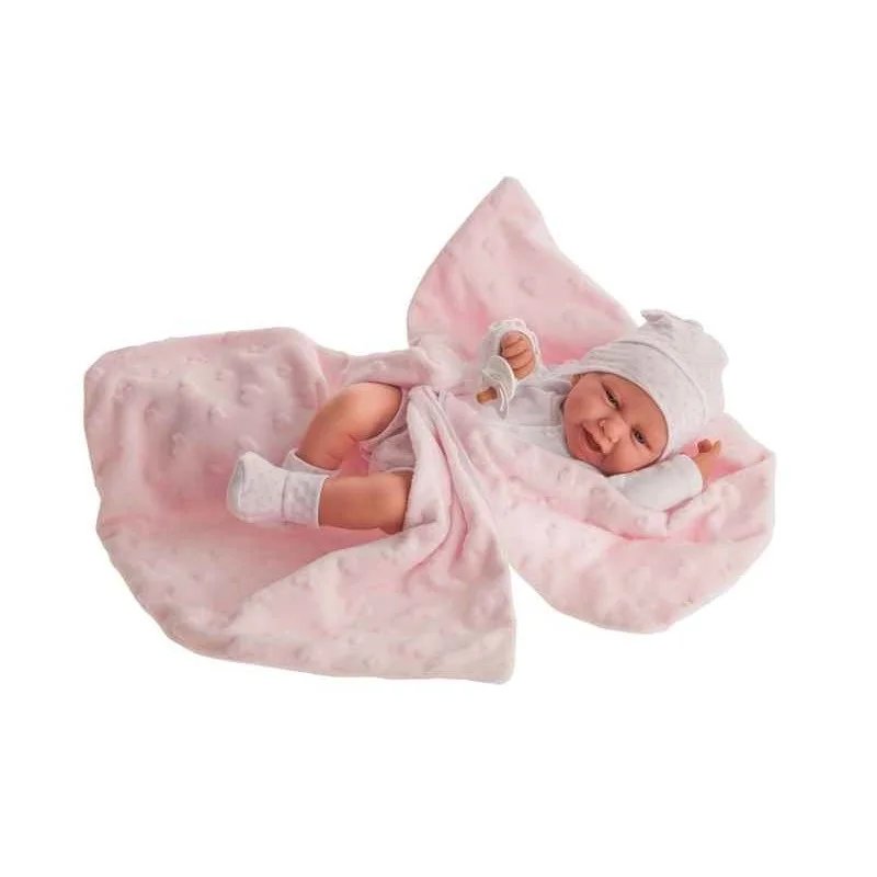Muñecas Antonio Juan Recién Nacido Carla Manta