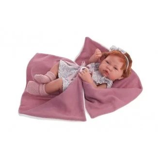 Muñecas Antonio Juan Recién Nacida Pareja Manta