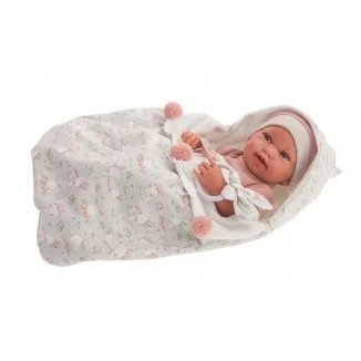 Muñecas Antonio Juan Recién Nacida Pipa Saco Conejitos