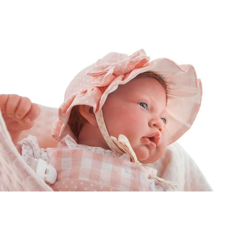 Munecas Antonio Juan Sweet Reborn Nacida Pelirroja Gorrito