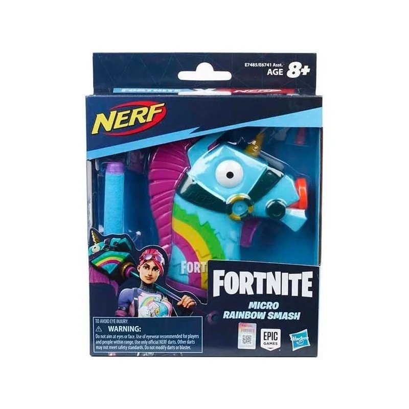 Nerf Fortnite Microshots Rainbow Smash
