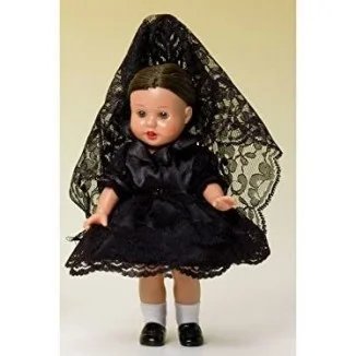 Mini Mariquita Perez Mantilla y Teja