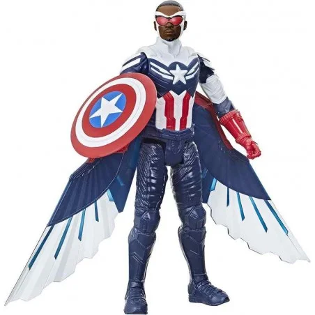 Figura Capitán América Falcón y El Soldado de Invierno