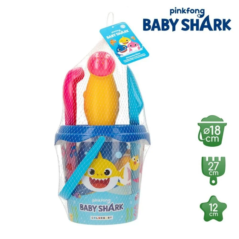 Cubo de Playa Baby Shark