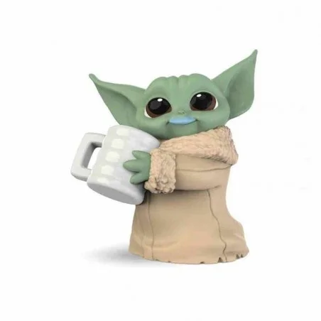 Figura Baby Yoda Bigote Azul Bounty Collection