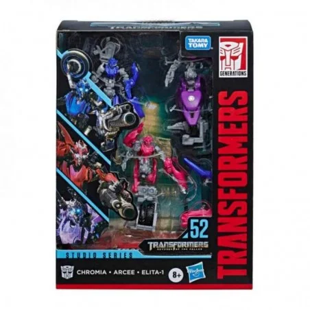 Transformers Generations Studio Deluxe Chromia Arce y Elita1