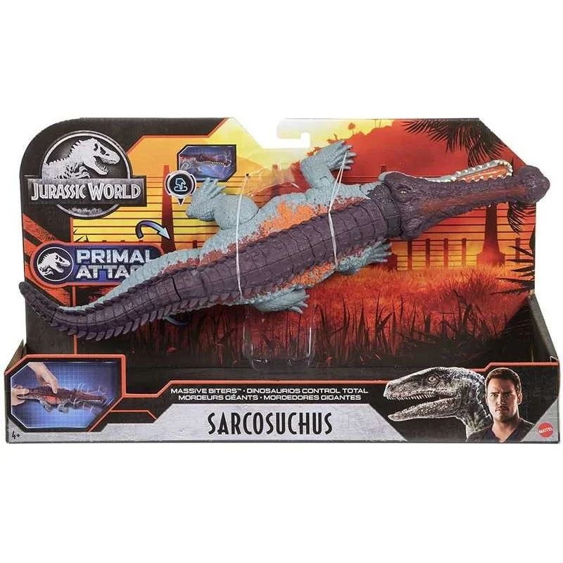 Jurassic World Sarchosuchus Mordedor Gigante